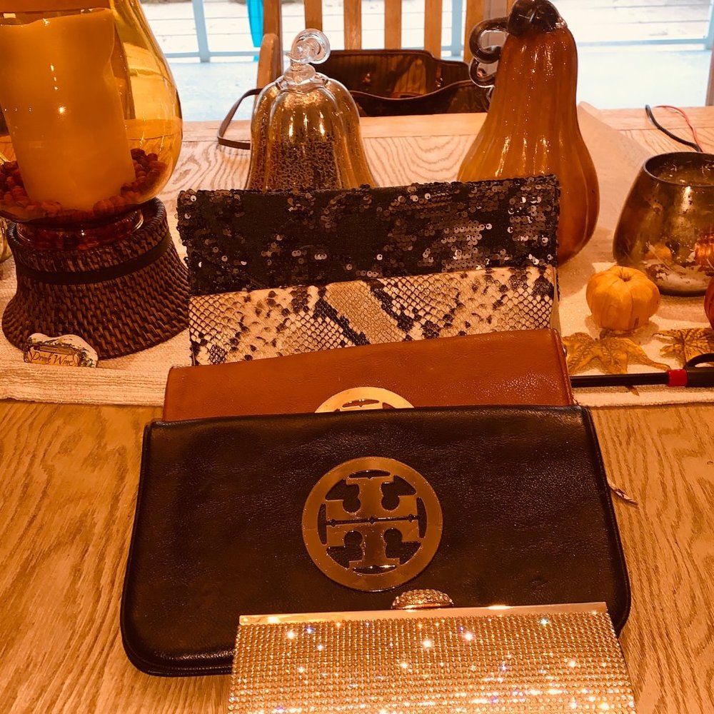 Assorted clutches great for fall and winter